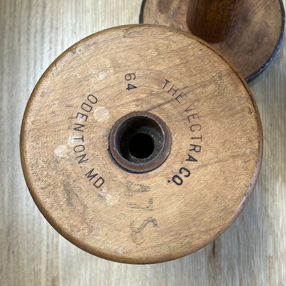 Vintage Wooden Spool Set - Picture 4 of 7